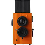 Blackbird 'blackbird, fly' Twin-Lens Reflex (TLR) 35mm Film Camera (Black & Orange)
