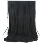 Impact Background Support Kit - (Black, 10x24', 3x7.3 m )