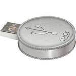 LaCie CurrenKey 8GB USB Flash Drive (Silver)
