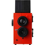 Blackbird 'blackbird, fly' Twin-Lens Reflex (TLR) 35mm Film Camera (Red)