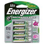Energizer AA NiMH Batteries (2450maH) (4 Pack)