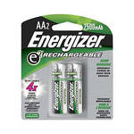 Energizer AA NIMH 2500mAh Battery (2 Pack)