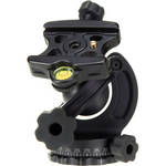 Acratech Ultimate Ballhead with Leveling Clamp and Quick Release (Requires Plate) with Right Side Rubber Knobs, and Detent Pin - Supports 25 lb (11.4 kg)