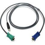 Iogear Cabo KVM USB de 6 p�s (1,8 m)
