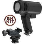 Bescor KLK-20 On Camera Light Kit w/Canon Cold Shoe Adapter