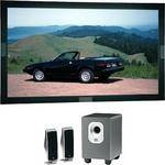 Da-Lite 96125V Acoustical Imager Fixed Frame Front Projection Screen (37.5x67")