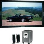Da-Lite 96128V Acoustical Imager Fixed Frame Front Projection Screen (37.5x67")
