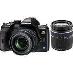Olympus E-System E-520 SLR Digital Camera w/ 14-42mm & 40-150mm Lenses