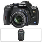 Olympus E-System E-520 SLR Digital Camera with 14-42mm & 70-300mm Zoom Lenses