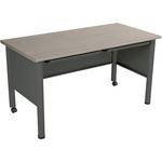 Balt 89950  Modular Pedestal Desk (Grey Nebula)