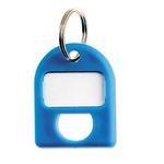 Carl Replacement Security Cabinet Key Tags, (Blue)  8/PK
