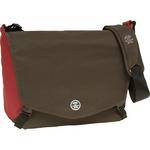 Crumpler Considerable Embarrassment Laptop Messenger Bag (Brown with Red Accents)