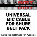 AMT Universal Mic Cable for Shure Beltpacks
