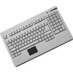 Adesso ACK-730UW - Teclado Easy-Touch com Touchpad (Branco, USB)