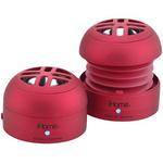 iHome iHM77RC Portable Multimedia Speakers (Red)