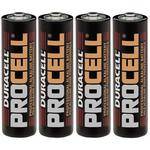 Duracell Bateria Alcalina AA Procell (1.5V) (Pack de 4)