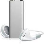 Apple iPod shuffle 3rd Generation (4GB, Silver)