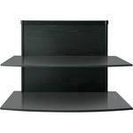 Bell'O BWS101BA TWO-SHELF COMPONENT Wall System (Black Ash)