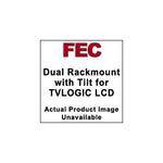 FEC LVM-071 Dual Rack Mount Adapter w/ Tilt 