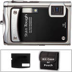 Olympus Stylus Tough-8000 Digital Camera with Basic Accessory Kit (Black)