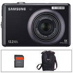 Samsung SL620 Digital Camera with Basic Accessory Kit (Black)