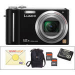 Panasonic DMC-ZS1 CAMERA (BLACK) w/DLX ACC KIT