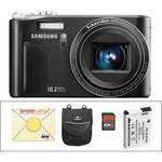 Samsung HZ10W Digital Camera with Deluxe Accessory Kit (Black)