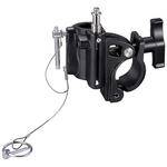 Avenger C345BK Barrel Clamp with Baby Spigot, Junior Receptor (Black)