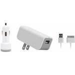 Griffin Technology PowerDuo Charger for iPhone (White)