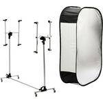 Lastolite MEGALITE 6x4' w/SUPPORT STAND KIT