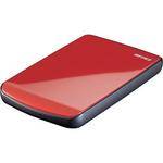 Buffalo 250GB MiniStation Cobalt Portable USB 2.0 Hard Drive HD-PEU2 (Ruby Red)