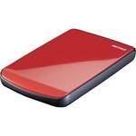 Buffalo 500GB MiniStation Cobalt Portable USB 2.0 Hard Drive HD-PEU2 (Ruby Red)