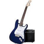 Fender Starcaster Complete Electric Guitar Package (Midnight Blue )