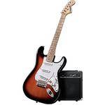Fender Starcaster Complete Electric Guitar Package (3-Color Sunburst)
