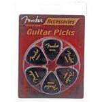 Fender Premium Celluloid 351 Shape Picks Medium /12 Pack (Tortoise)