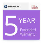 Meade 5-Year Extended Warranty for $11000-12999.99 Telescopes 