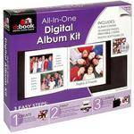 Lineco 951-8818PAK D:Book Digital Album with Photo Software CD (8 x 8", Black)