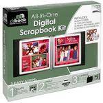 Lineco 951-8824PAK D:Book Digital Album with Photo Software CD (8 x 8", Moss)
