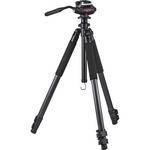 Leica Trica 1 3-Section Carbon Fiber Tripod w/ DH1 Fluid Head