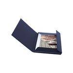 Archival Methods 11.25 x 14.25"  Leather Print Folio (Navy Blue)
