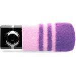Flip Video Bolso de L� (Roxo)