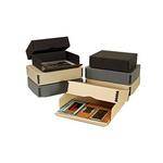 Archival Methods 01-533 Drop Front Archival Storage Box (11.75 x 15 x 3'' , Gray)