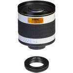 Bower 500mm f/6.3 Manual Focus Telephoto Lens for Canon EOS