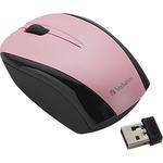 Verbatim Nano Wireless Notebook Optical Mouse (Pink)