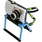 Gary Fong Flip Cage Tabletop Tripod for Compact Cameras (Blueberry Blue)