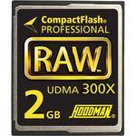 Hoodman 2GB RAW CompactFlash Memory Card