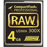 Hoodman 4GB RAW CompactFlash Memory Card