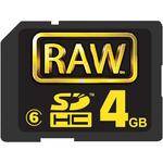 Hoodman 4GB RAW SDHC Memory Card