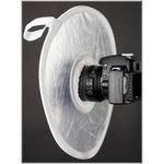 Interfit STR122  Refletor na C�mera, Prata/Branco  12 polegadas (30,5cm)
