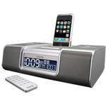 iHome iP9SR Colortunes Clock Radio & Audio System (Silver)
